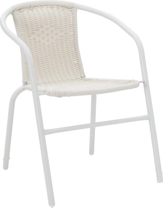 Tavolinë me karrige, ngjyrë e bardhë,, 70x70x70cm