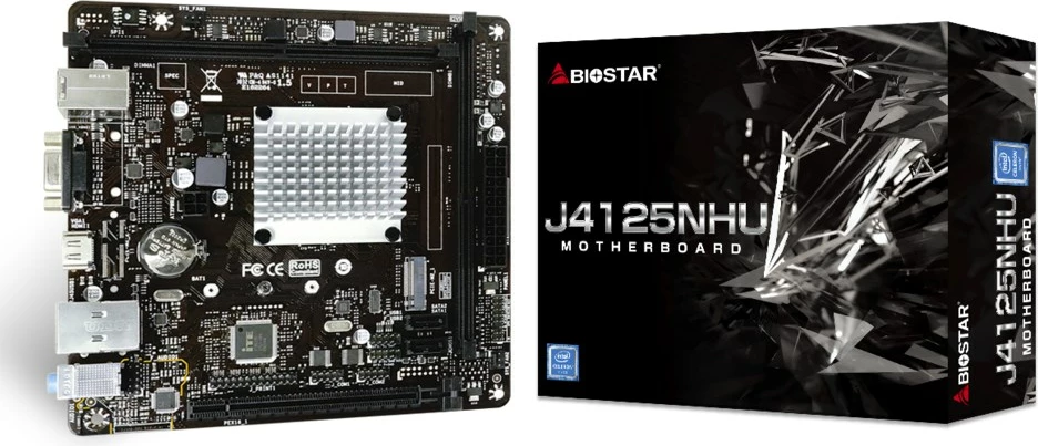 Pllakë amë Biostar J4125NHU mini ITX
