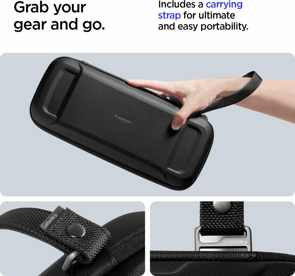 Mbështjellës Spigen Rugged Armor Pro për Sony Playstation Portal, i zi