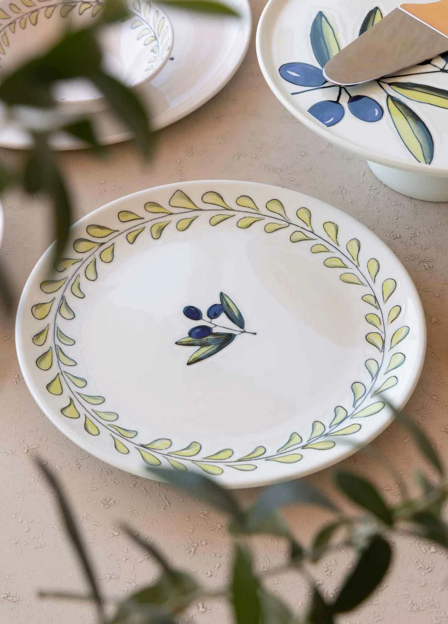 Set pjatash për ëmbëlsira (6 copë), Hermia Concept, OVS0002