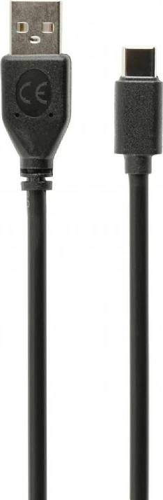 Kabllo USB A në USB-C, Gembird CCP-USB2-AMCM-10, 3 m, deri 480 Mbps, 3A/36W, e zezë