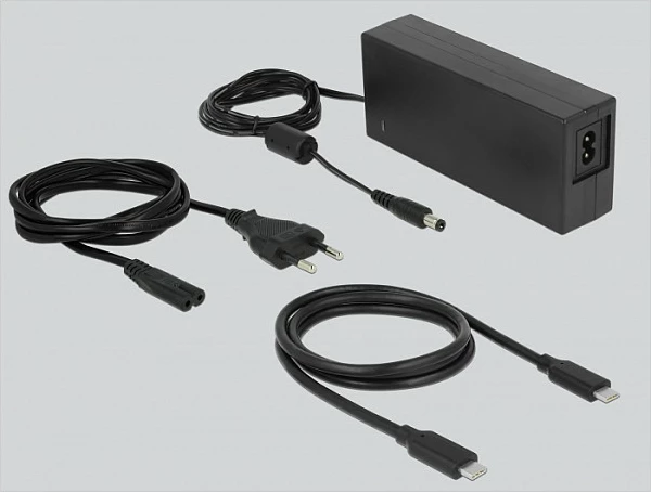 Docking stacion USB Type-C DeLOCK, 4x SATA HDD/SSD 2.5/3.5 inç, 5 Gbps, e zezë