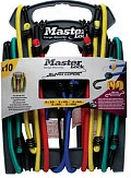Litar elastik Master Lock 3043EURDAT, set 10 copë, shumëngjyrësh
