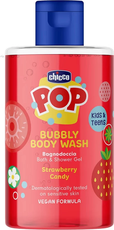 Xhel dushi Chicco aromë karamele luleshtrydhe 300ml