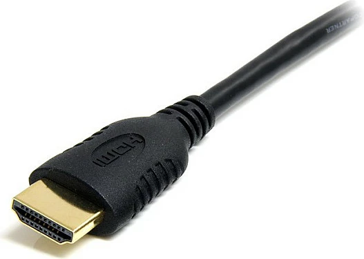 Kabllo HDMI StarTech 2m, HDMI Type A në HDMI Mini Type C, High Speed me Ethernet, e zezë