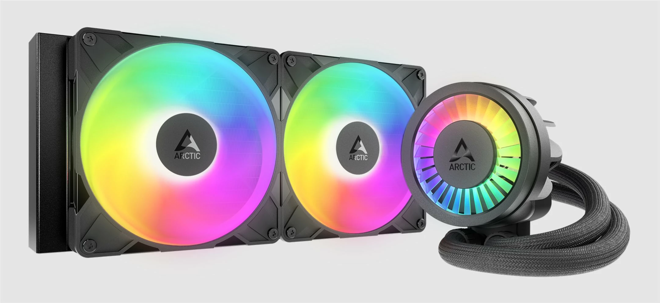 Ftohës liquid për procesor ARCTIC Liquid Freezer III Pro 280 A-RGB - E zezë