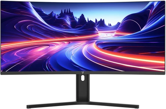 Monitor V7 Videoseven 34 inç, UltraWide Quad HD, LED, USB-C, i zi