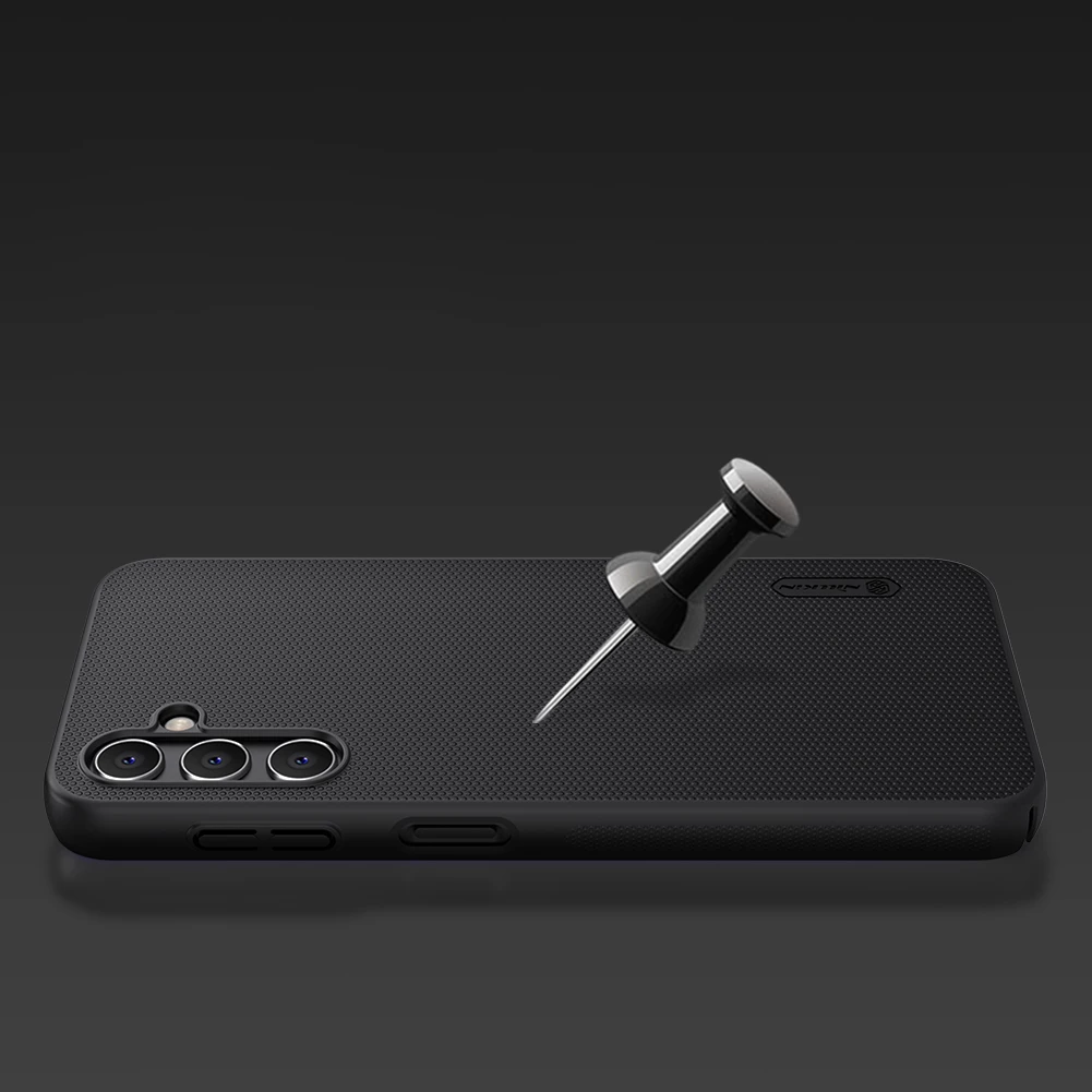 Mbështjellës Nillkin Super Frosted Shield për Samsung Galaxy A14 5G / Galaxy A14, i zi