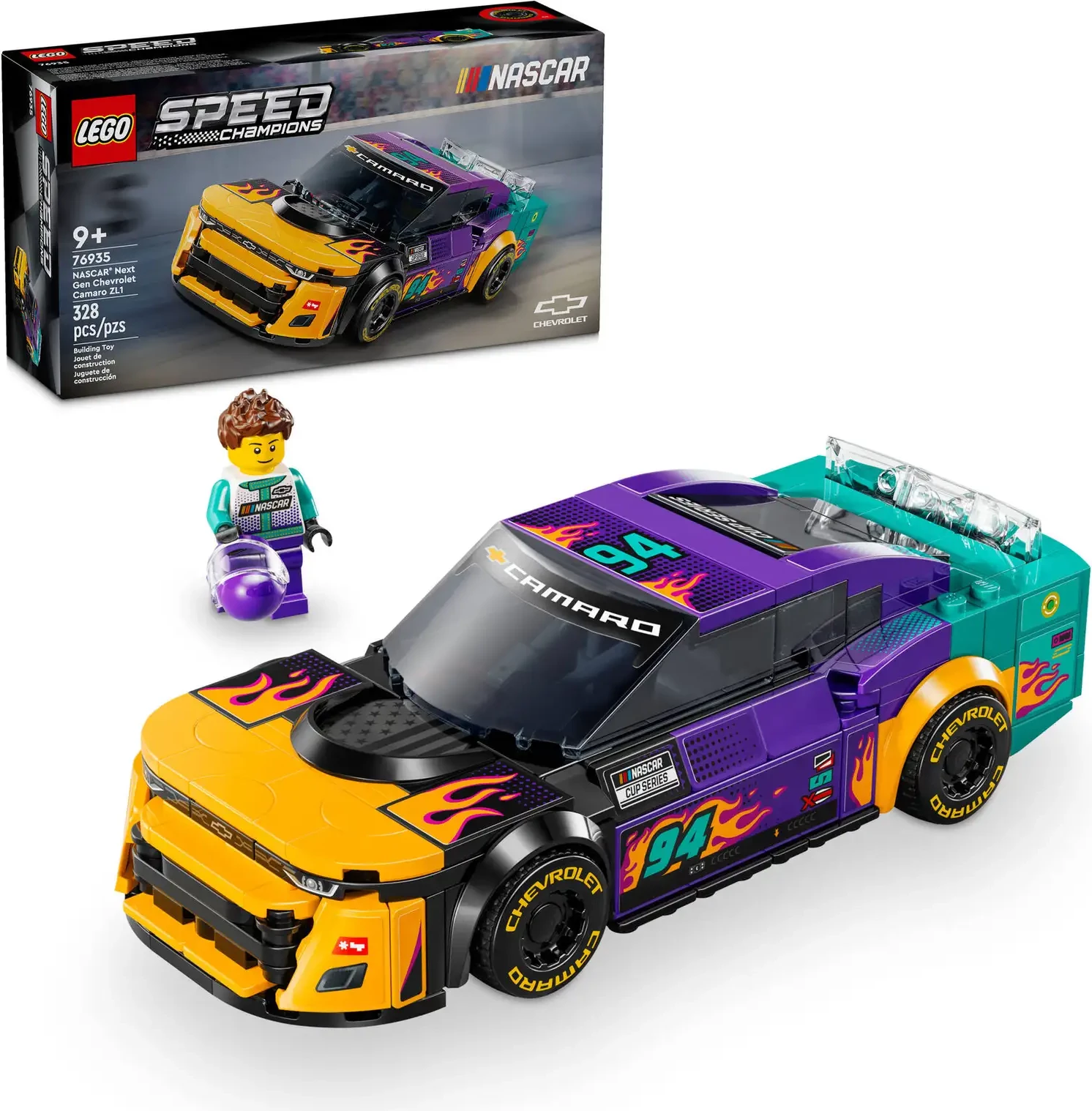 LEGO NASCAR® Next Gen Chevrolet Camaro 76935