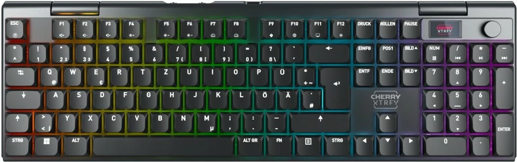 Tastierë Cherry XTRFY MX 10.1 wireless RGB e zezë