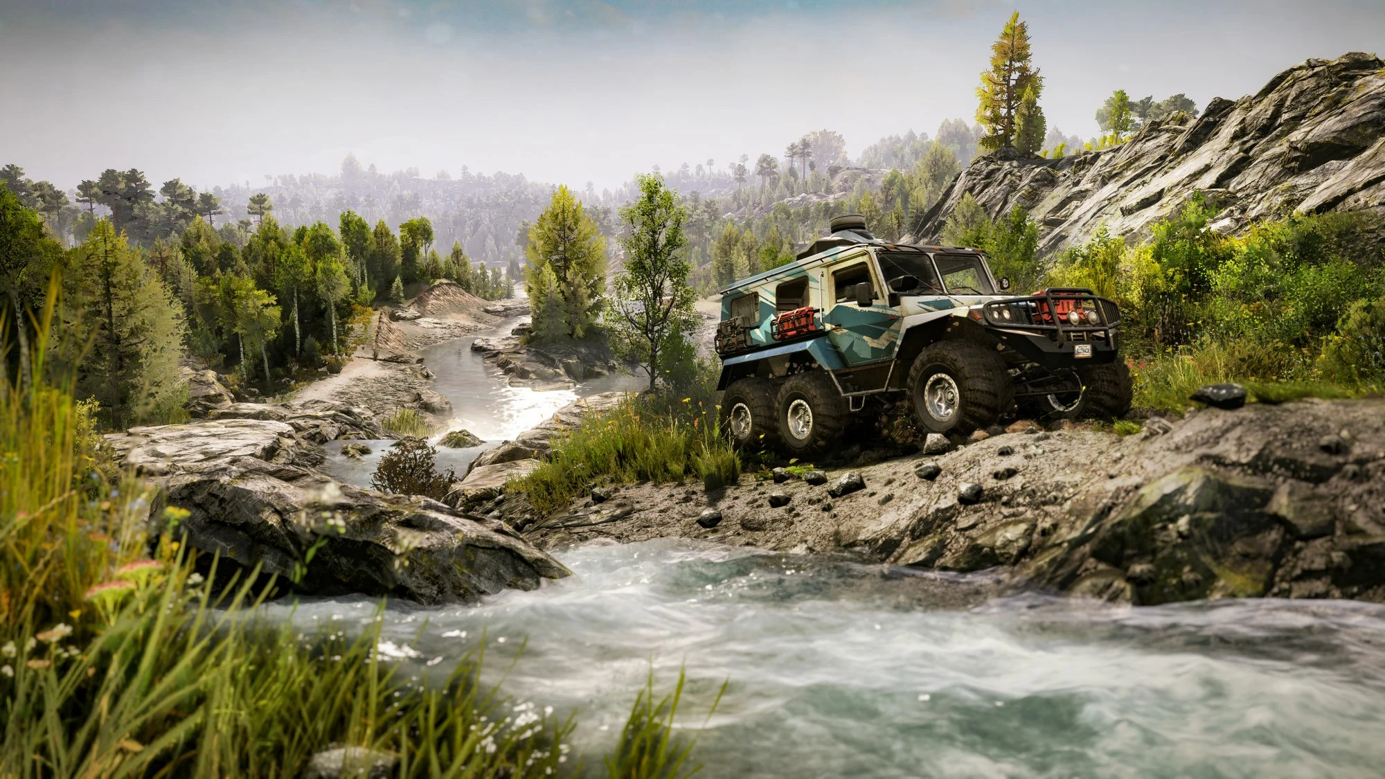 Lojë Saber Interactive Expeditions: A Mudrunner Game Day One Edition për Nintendo Switch