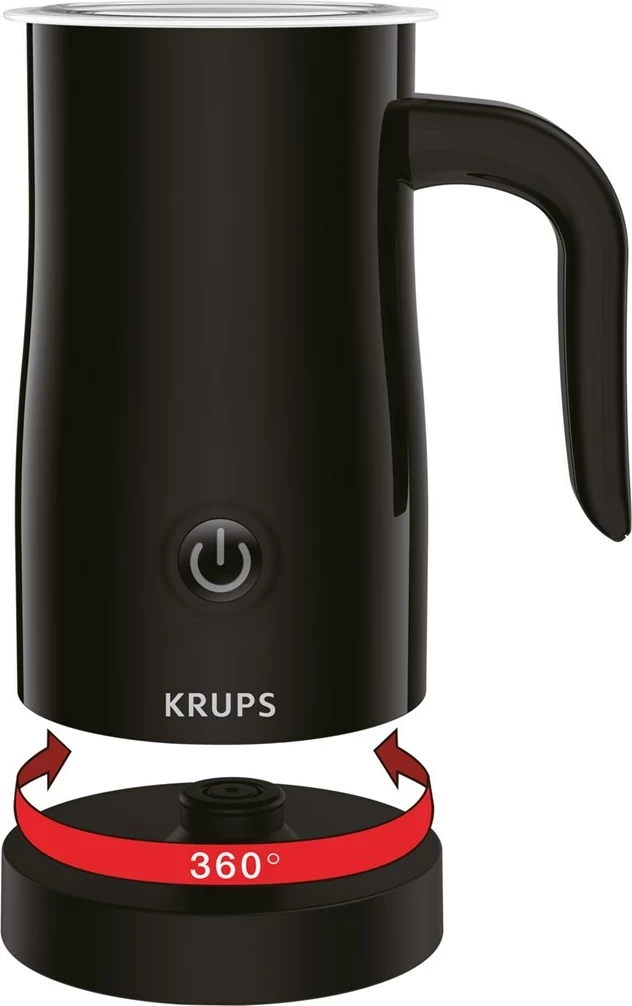 Frother qumështi Krups XL1008 automatik, i zi