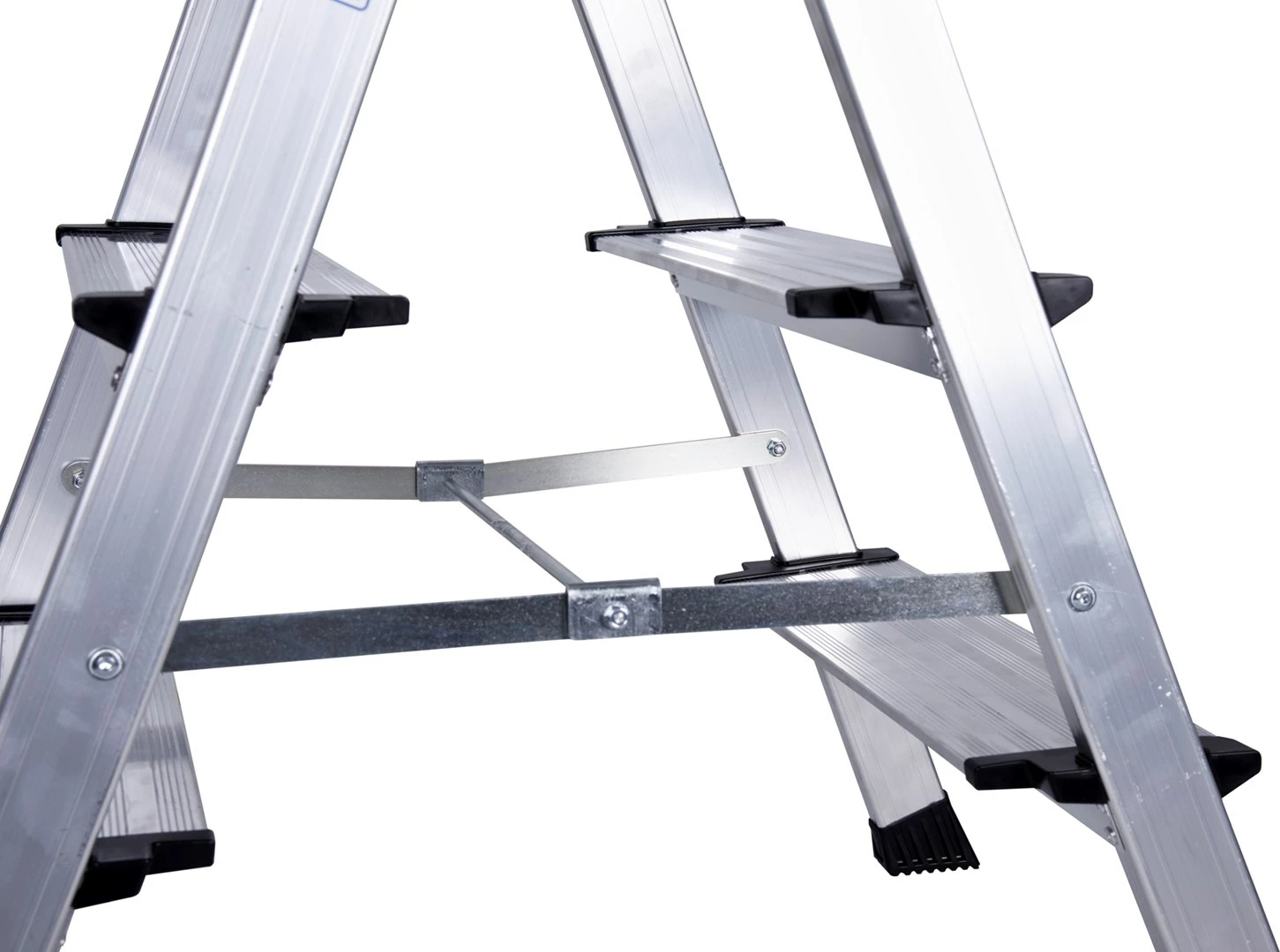 Shkallë pune Krause, 3 nivele, e argjendë