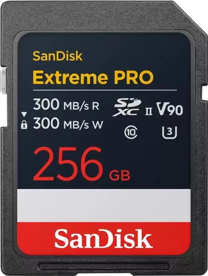 Kartelë memorie SanDisk Extreme Pro 256GB SDXC UHS-II V90 8K