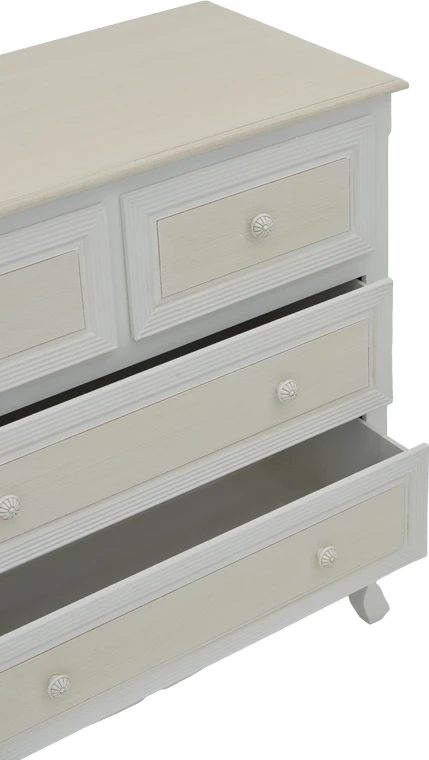 Komodinë me sirtarë Joliene, ngjyrë natyrale-antike, MDF, 80x40x80cm