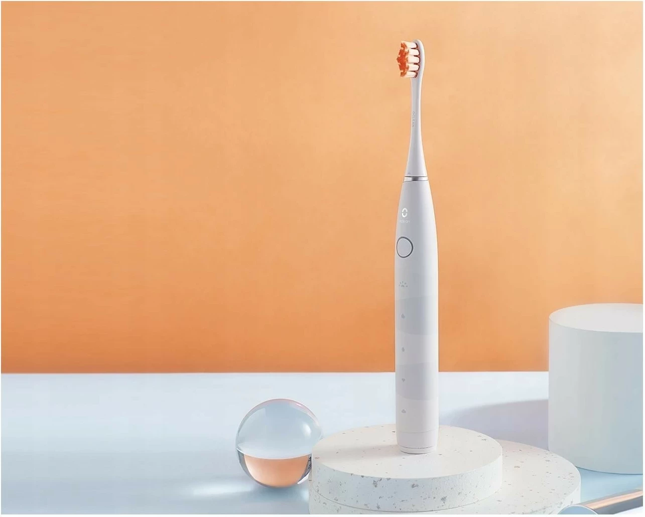 Furçë dhëmbësh elektrike sonike Oclean Flow S, 5 moda, IPX7, USB-C, e bardhë