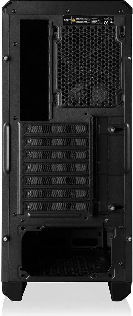 Kasë Modecom Oberon Pro Silent AT-OBERON-PS-10-000000-0002 Midi Tower ATX me izolim zëri, pa furnizues rryme, pa dritare, e zezë
