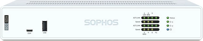 Firewall Sophos XGS 108, 6x 2.5GbE, 1000 VPN tunele, kordon EU