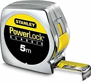 Shirit matës Stanley PowerLock ABS 5m x 19mm 0-33-194, argjend