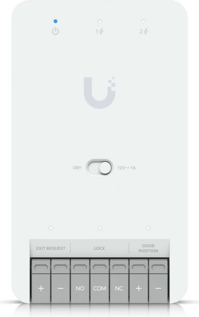 Kontrollues dere Ubiquiti Door Access Hub Mini, i bardhë