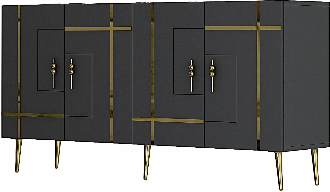 Konsol Skye Decor, Line KB150, anthracite dhe ari