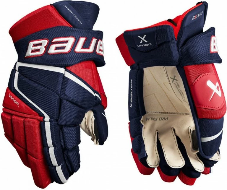 Doreza hokeji për meshkuj Bauer, të zeza/gri