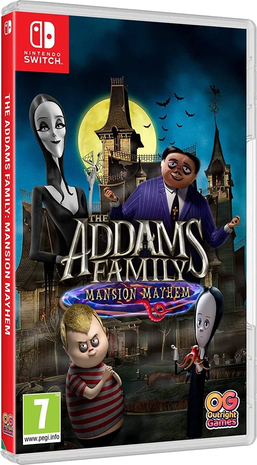 Lojë për Nintendo Switch Outright Games The Addams Family: Mansion Mayhem