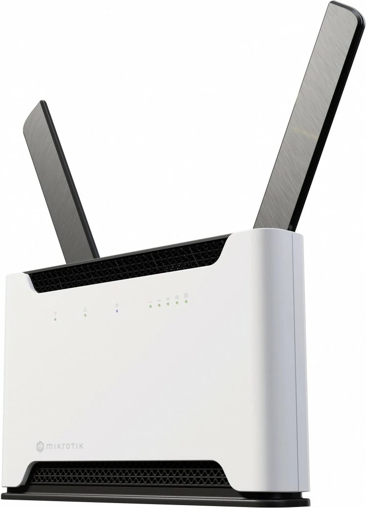 Router MikroTik S53UG+, 5HaxD2HaxD-TC&EG18-EA, 4 antena, LTE/UMTS, Bardhë/Zi