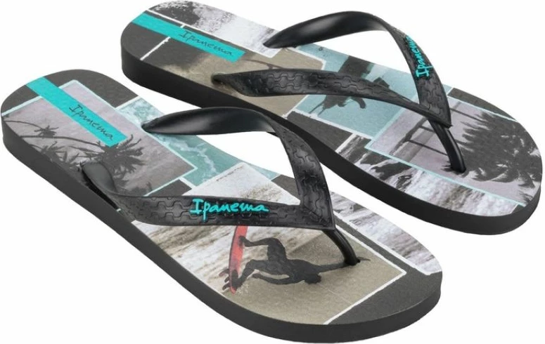 Flip-flopa për femra Ipanema, të zeza