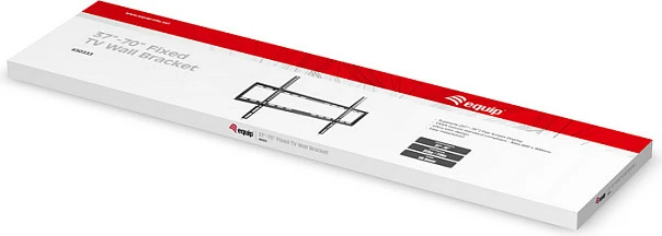 Mbajtëse muri EQUIP 37"-70", VESA deri 600x400, 35kg, e zezë