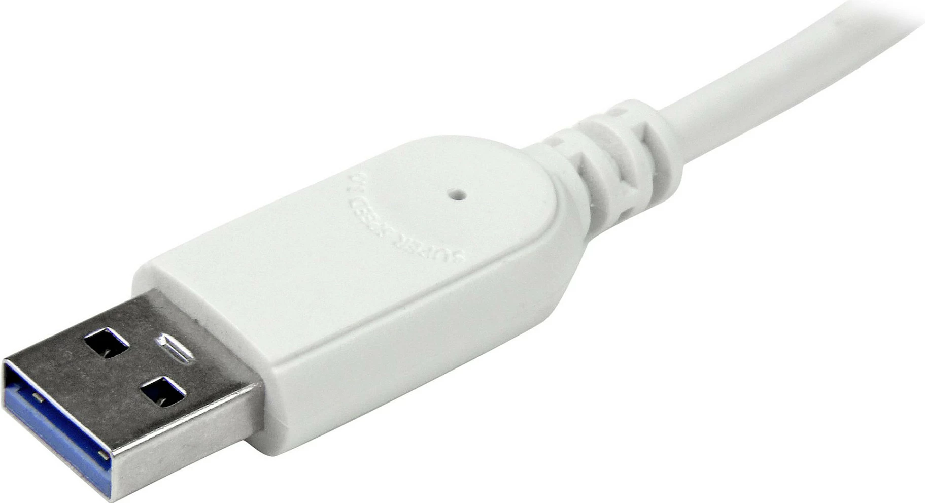 Hub USB StarTech 7-Port, USB-A, USB 3.2 Gen 1 5Gbps, me adapter rryme, argjendtë/bardhë