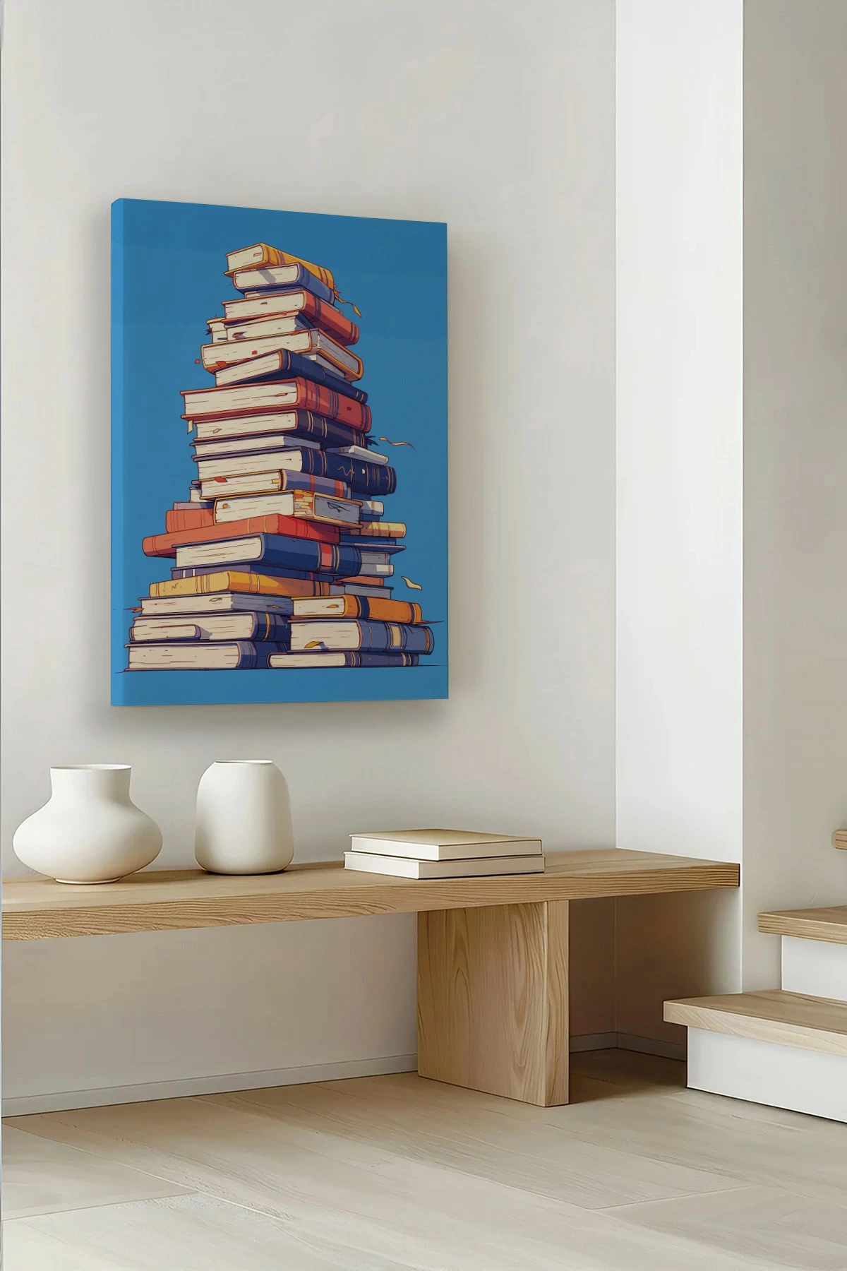 Pikturë dekorative në kanavacë, Wallity, Ersysb046, shumëngjyrëshe, 50x70cm