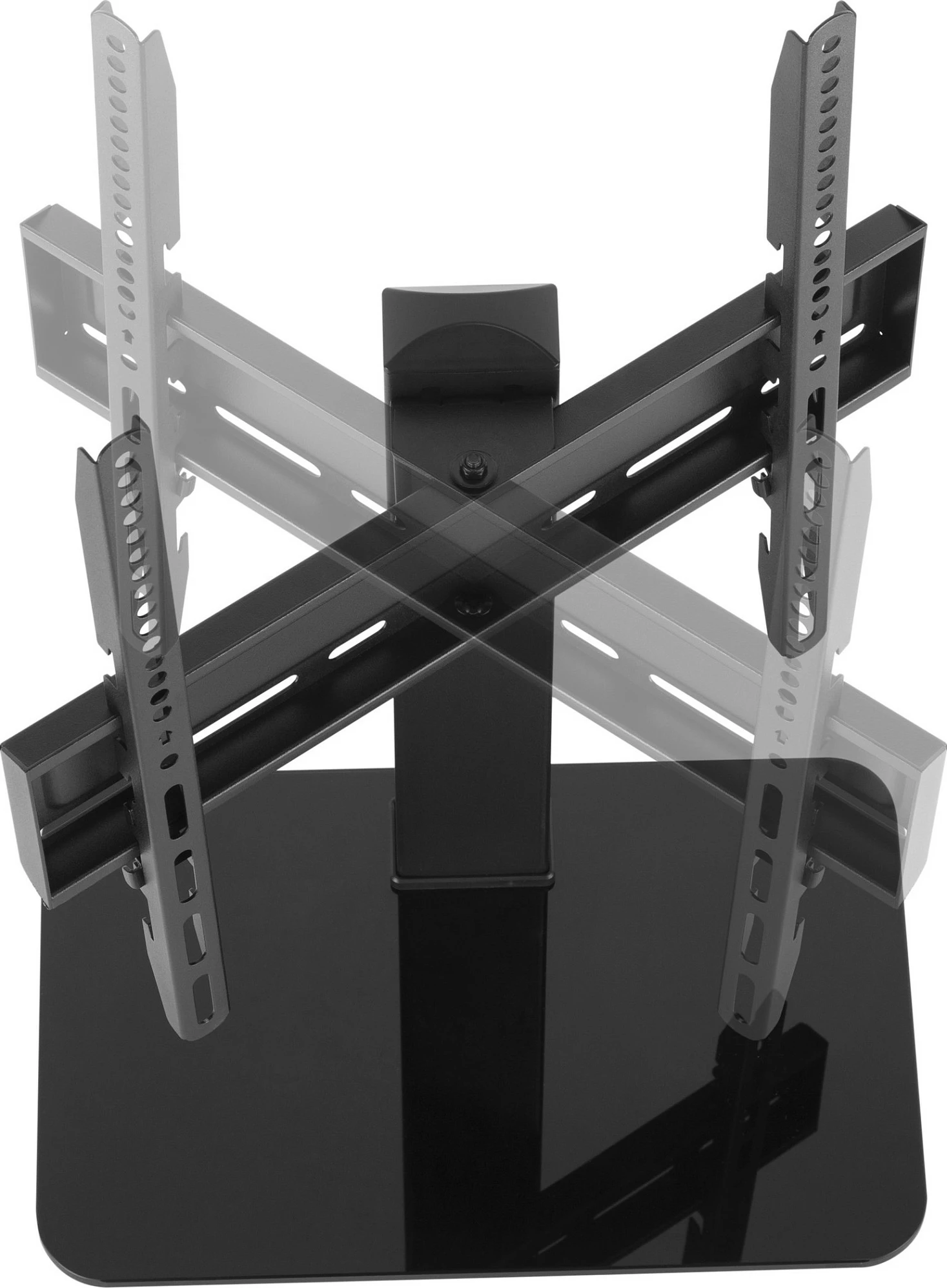 Mbajtëse tavoline për TV/monitor EQUIP 650611, 32"-55", VESA 100x200-400x400, max 40 kg, e zezë