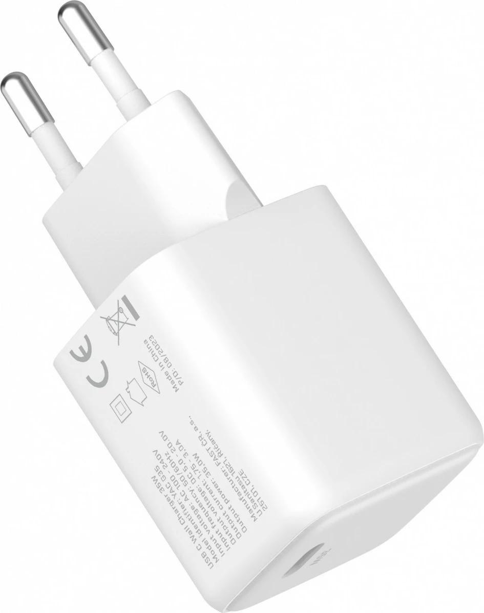 Karikues muri YENKEE YAC G35 VOLT, 35W, USB Type-C, Bardhë