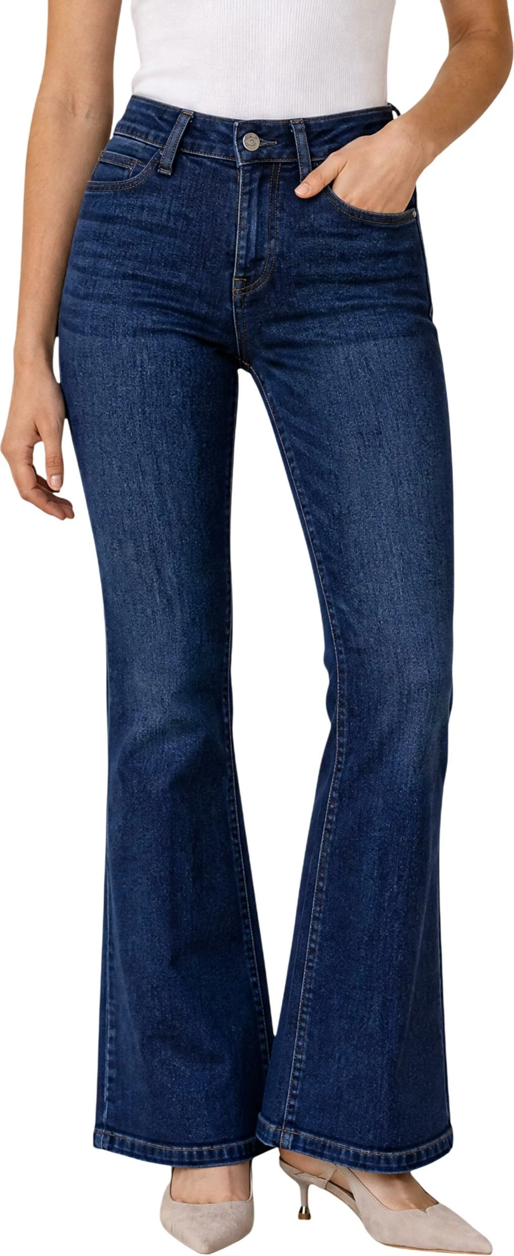 Xhinse për femra Liu Jo UF6218 D0356, blu e errët denim