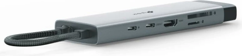 Adaptor USB-C TP-Link UH9120C multiport, zezë/gri