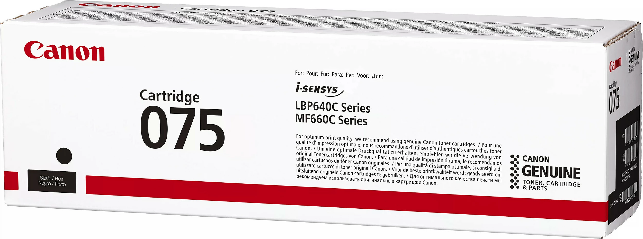 Toner Canon 075 (6365C002), 1300 faqe, Original, i zi