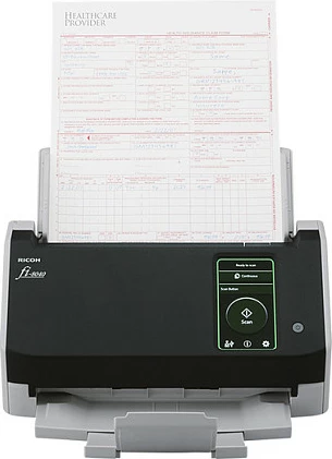 Skaner Ricoh fi-8040, 210 x 297 mm, 600 x 600 DPI, 24 bit, 8 bit, 40 ppm, 80 ipm