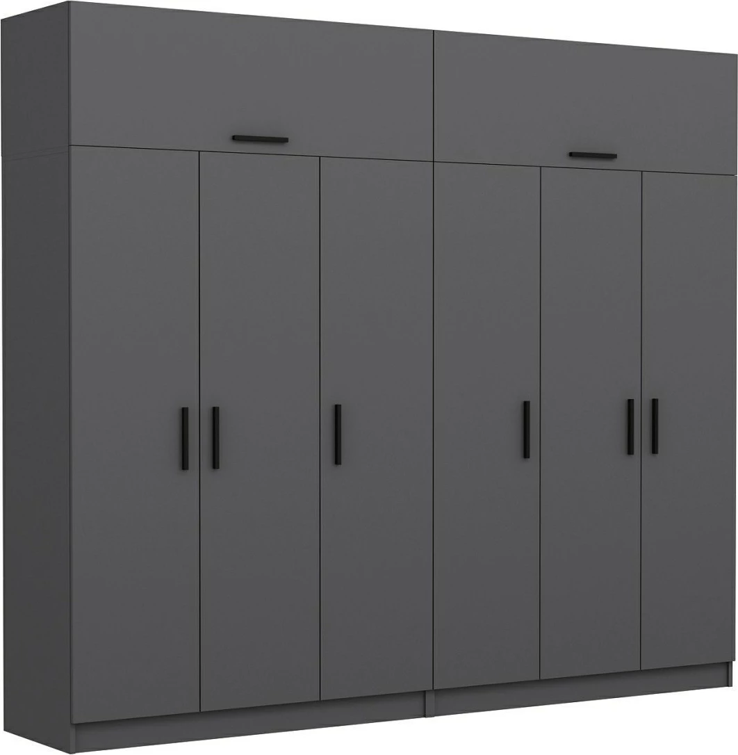 Dollap Skye Decor, ngjyrë antracit, 5267