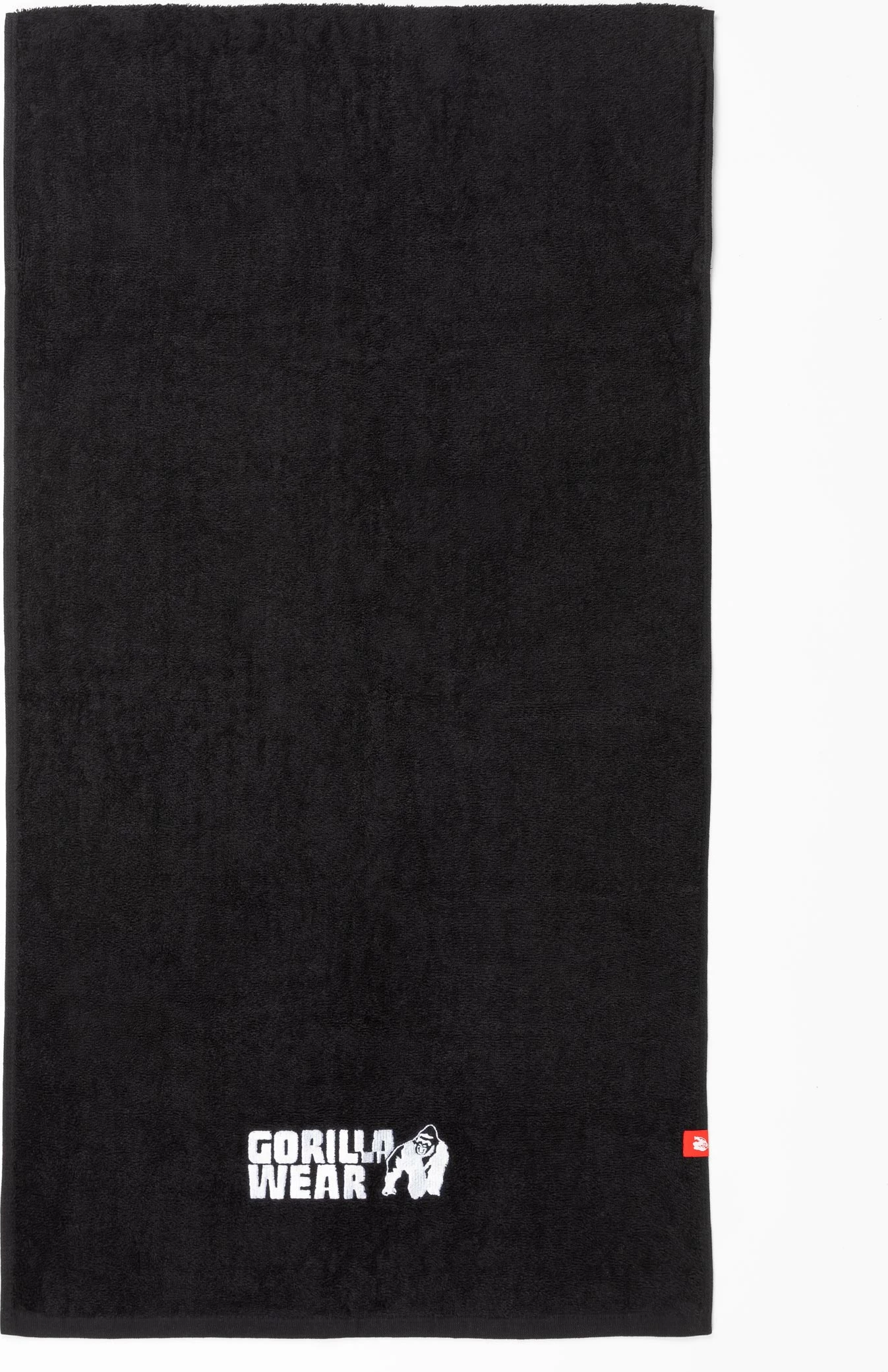 Zip Pocket Gym Towel - Black