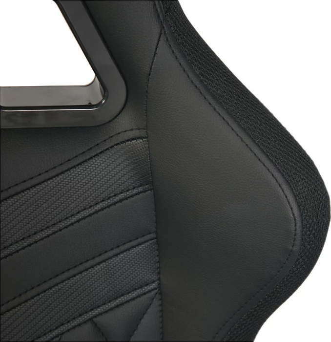 Karrige gaming Deltaco Gaming GAM-080, RGB, PU lëkurë artificiale, 120 kg, e zezë