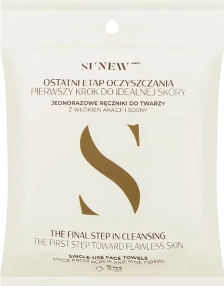 Peshqirë fytyre të disponueshëm SunewMed+ për femra, 10 copë