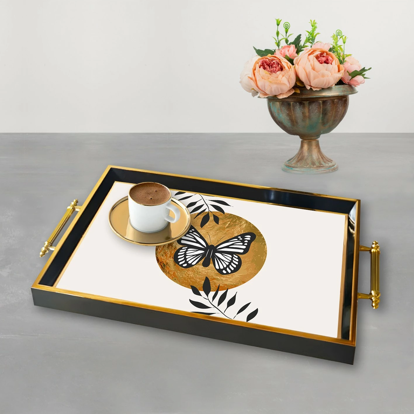 Tabaka qelqi Aberto Design, shumëngjyrëshe, TPA9835