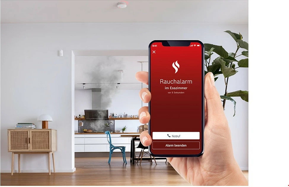 Alarm tymi Bosch Smart Home Rauchwarnmelder II, wireless, 1 copë, i bardhë