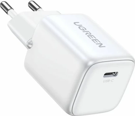 Karikues USB-C UGREEN Nexode 20W GaN II PD 3.0 (MPN 15324), i bardhë