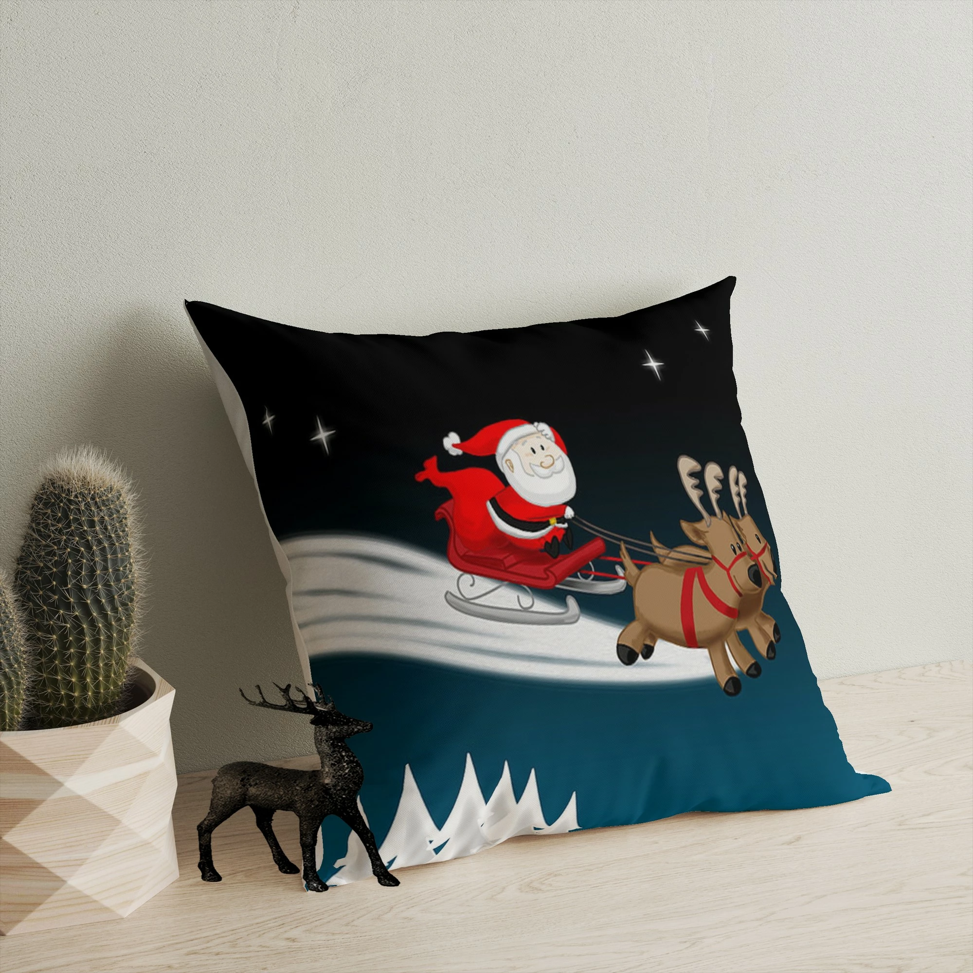 Jastëk dekorativ Aberto Design, YY202311, shumëngjyrësh, 43x43cm