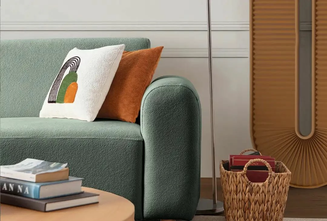 Këndare Atelier del Sofa, S-Loft, kënd i majtë, ngjyrë jeshile deti