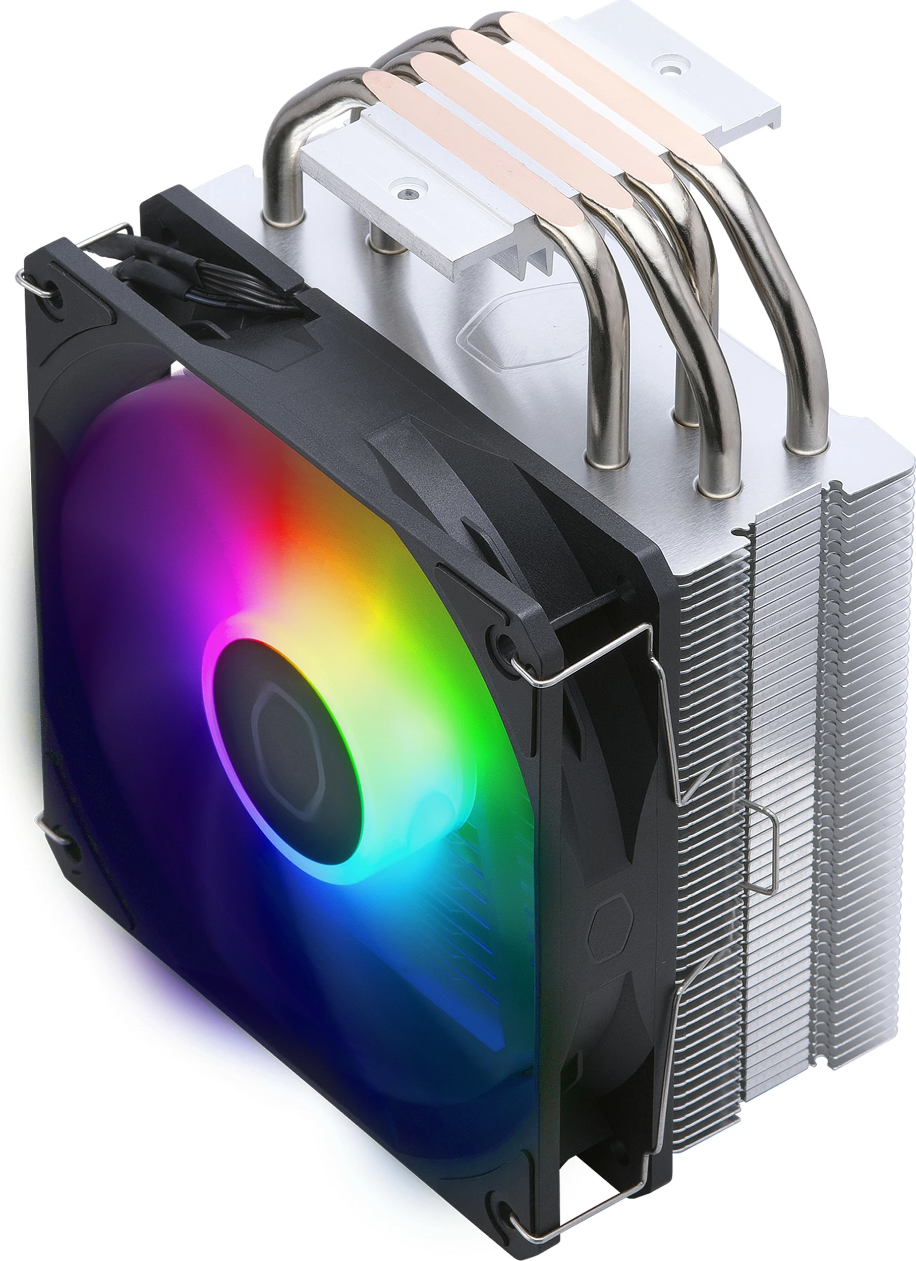 Ftohës CPU Cooler Master Hyper 212 Spectrum V3, 120mm RGB, LGA1700/AM5, zi/argjend
