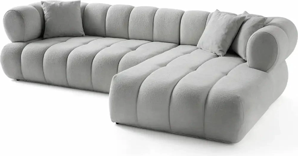 Këndare Petra, e djathtë, ngjyrë gri, Atelier del Sofa