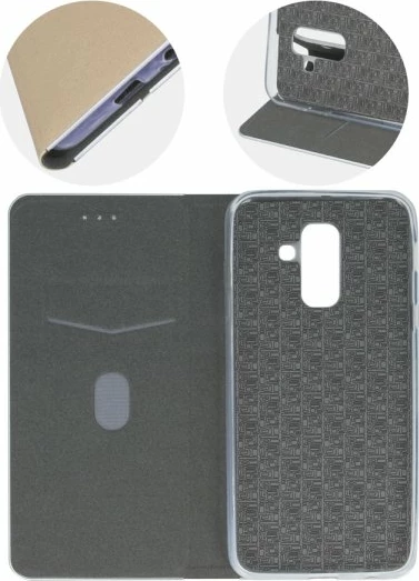 Mbështjellës flip HAVANA për Huawei P30, MPN 8427, ari me buzë argjendi